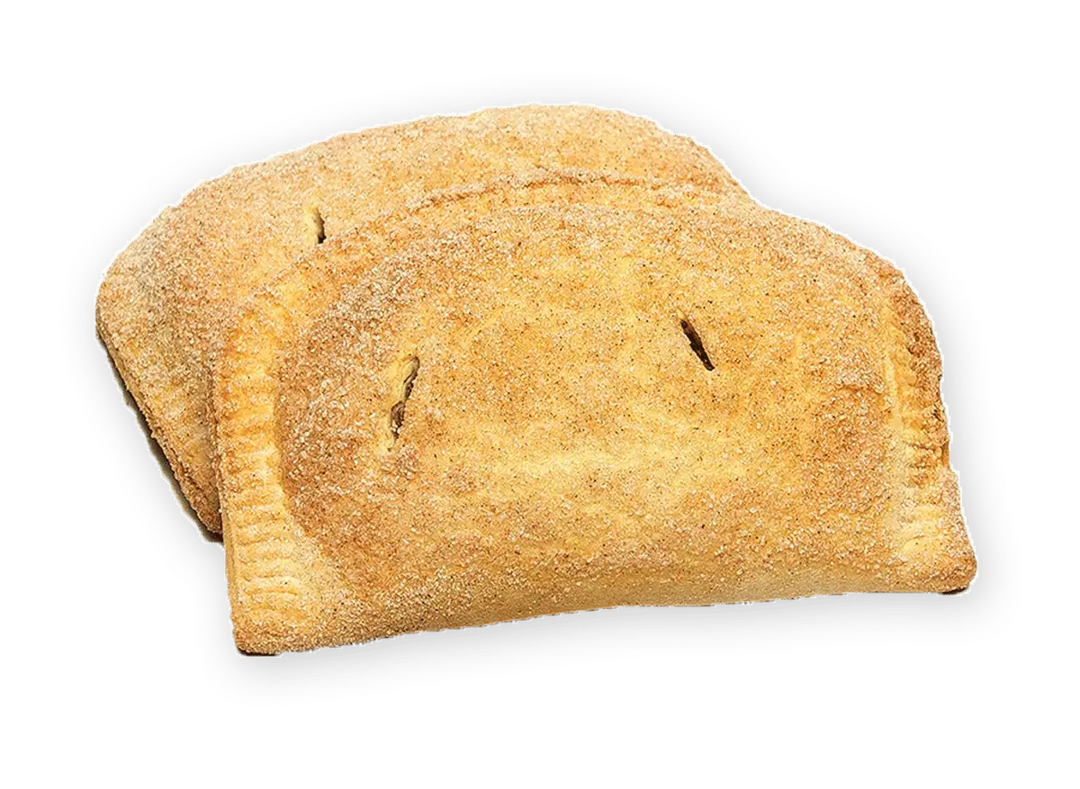 Golden flaky crust hand pies filled with real IQF fruit, perfect for an easy grab-and-go dessert.