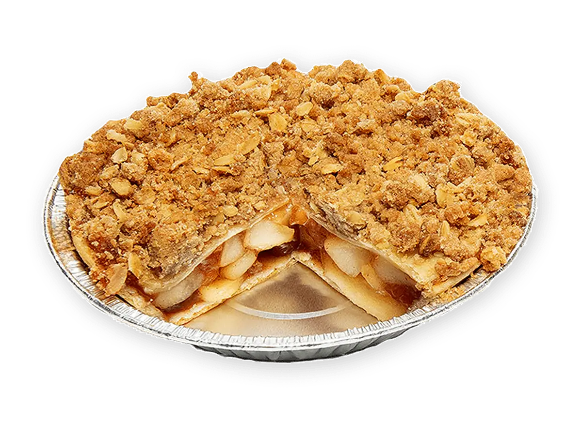 Golden crust 6-inch pie with juicy premium IQF fruit filling, perfect to serve homemade flavor fast.
